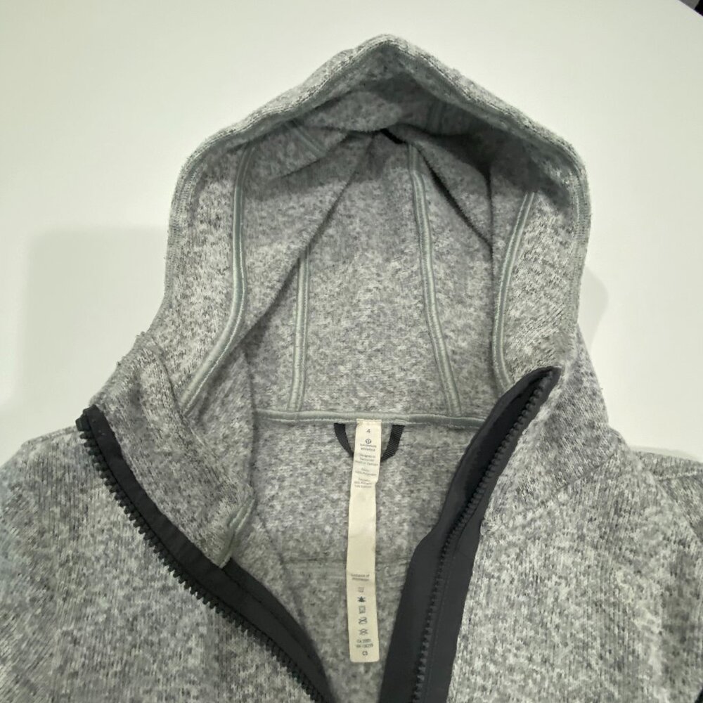 Lululemon fleece quarter zip hoodie